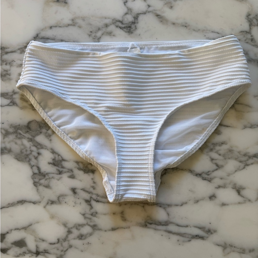 NWT SEA Level White Spinnaker Regular Cheeky Pant Size 6 Bikini Bottoms - Picture 6 of 10